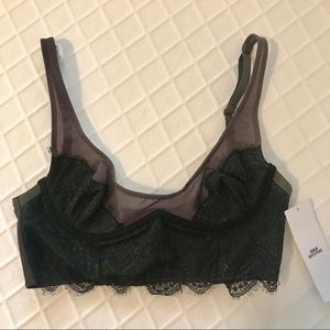 Trendy Lacey Brown Sexy Bra 🤎